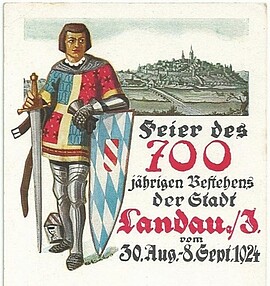 Banner Vortrag "Landau feiert – Stadtjubiläen und Feste einst und jetzt"