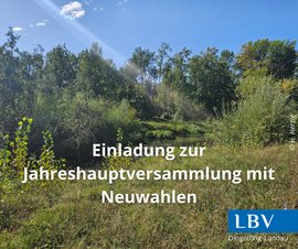 Banner Jahreshauptversammlung mit Neuwahlen
