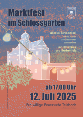 Banner Marktfest im Schlossgarten