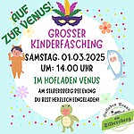 Logo Grosser KINDERFASCHING im Hofladen Venus