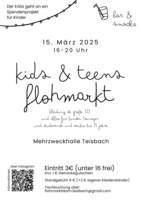 Logo KIDS & TEENS FLOHMARKT TEISBACH