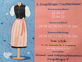 Banner 4. Dingolfinger Trachtenbasar