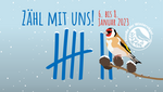 Logo Mach mit! - Stunde der Wintervögel - Zähl mit uns!