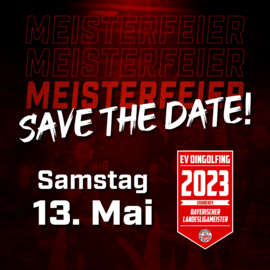 Banner Meisterfeier