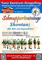 Logo Schnuppertrainings Showtanz für Teenies 