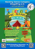Logo JUBI Zeltlager der Rocking Dance Company