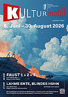 Logo KULTURmobil Winzer - Tournee 2026