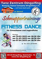 Logo Schnuppertraining Fittness Dance 