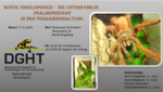 Logo Bunte Vogelspinnen - Die Unterfamilie Psalmopoeinae in der Terrarienhaltung