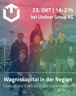 Logo Wagniskapital in der Region - Chancen und Einblicke in StartUp-Investition