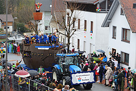 Banner Faschingsumzug